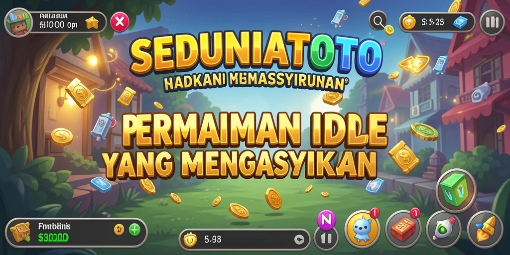 Tampilan permainan SEDUNIATOTO yang menarik dan mengasyikkan.